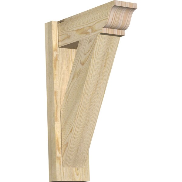 Ekena Millwork Traditional Rough Sawn Traditional Outlooker, Douglas Fir, 6"W x 16"D x 24"H OUT06X16X24TRA01RDF - main